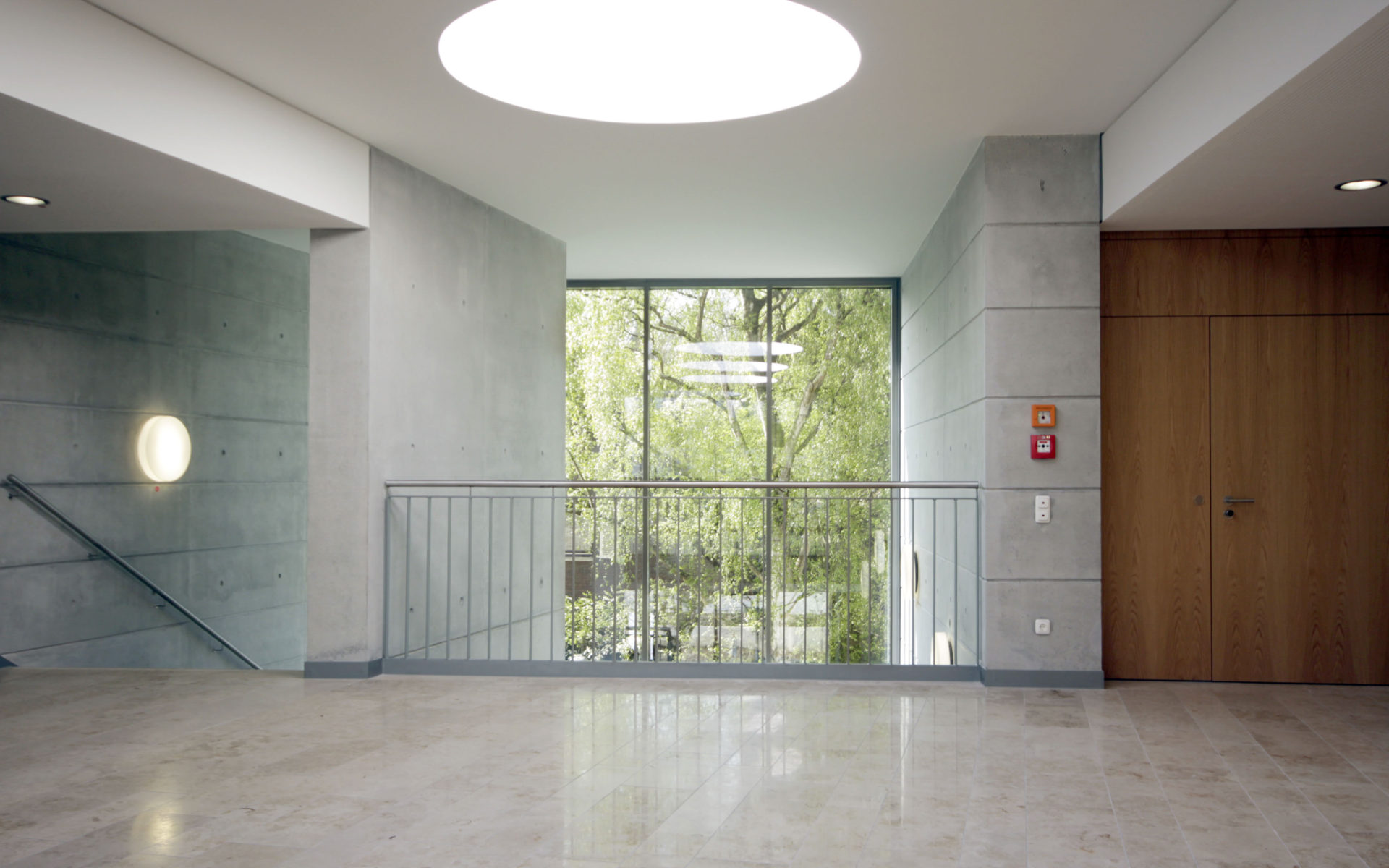 Lehr- und Lernzentrum Haupttreppenhaus